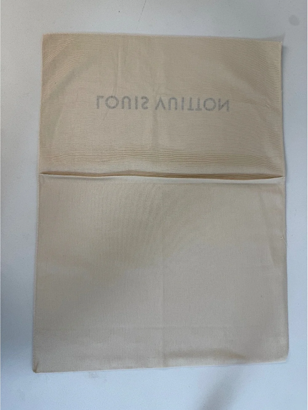Louis Vuitton Dust Bag in Beige Cotton Canvas
